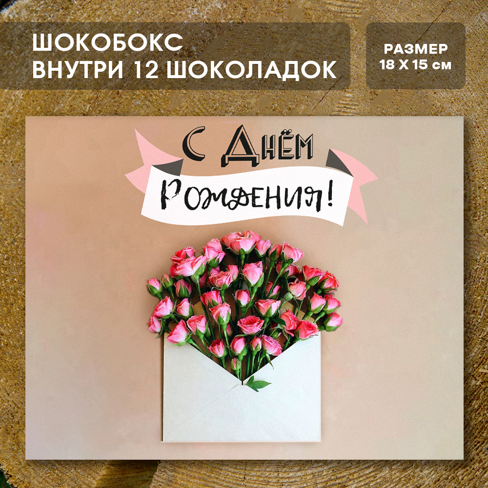 Шоко-бокс "С днём рождения"