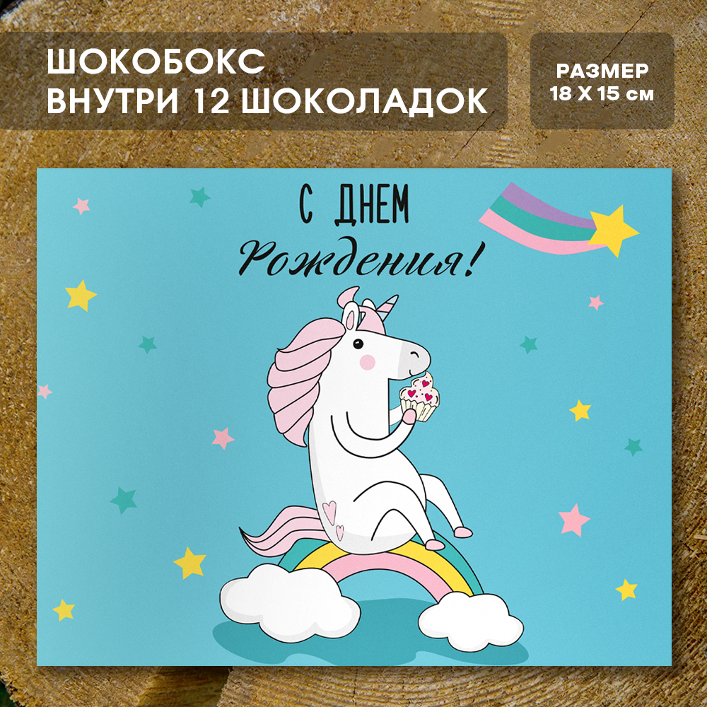 Шоко-бокс "С днём рождения"